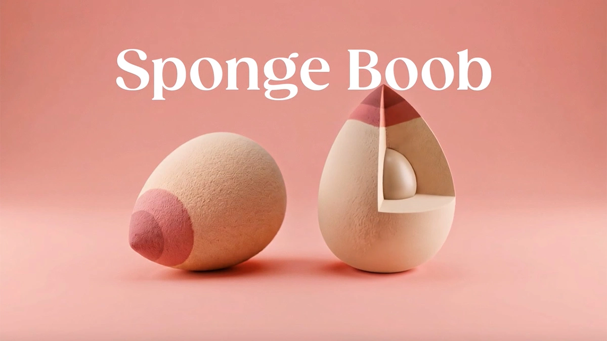 Pastel Cosmetics Sponge Boob