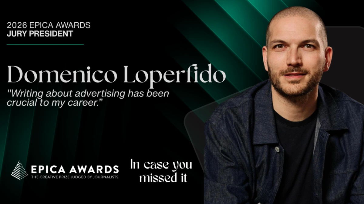 Epica Awards Domenico Loperfido