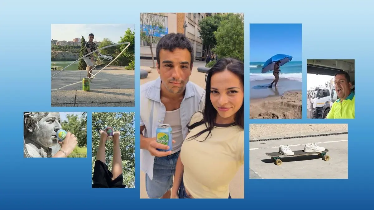 Fluye con Nestea. Campaña