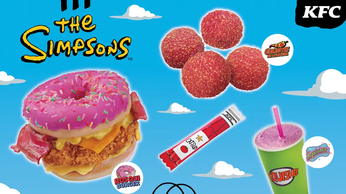 Menú Los Simpson KFC