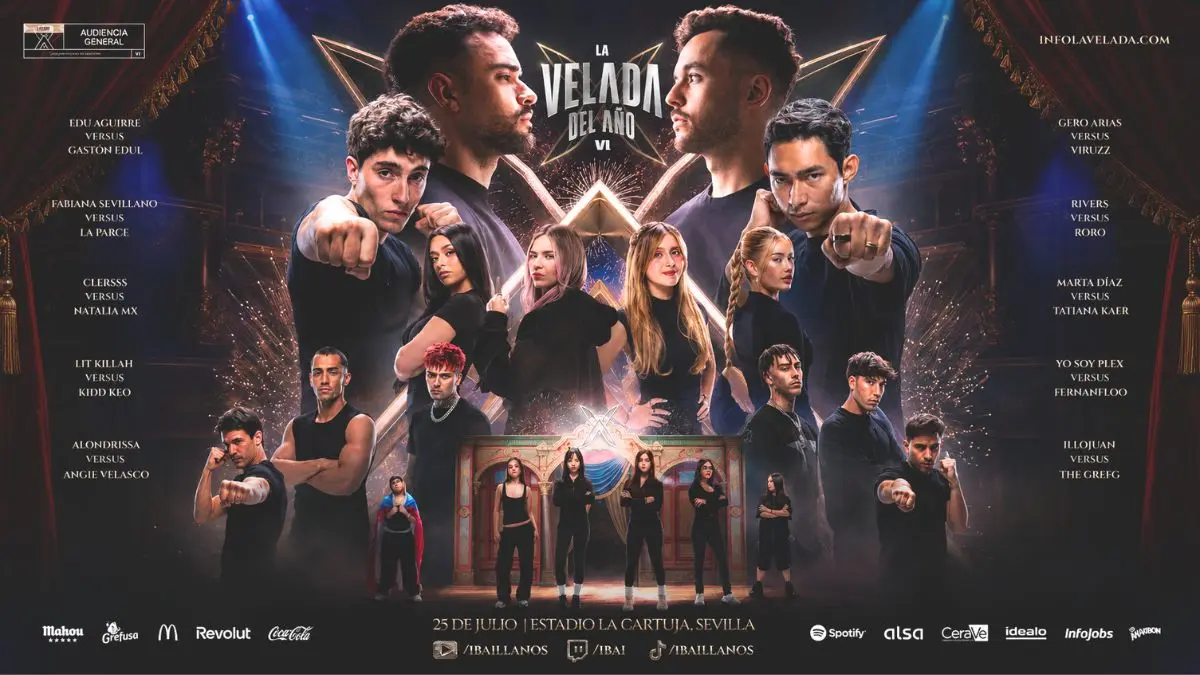 velada año VI 2026 ibai llanos