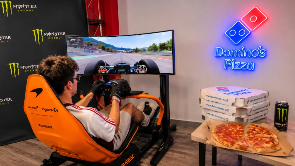 Domino's Pizza simracing