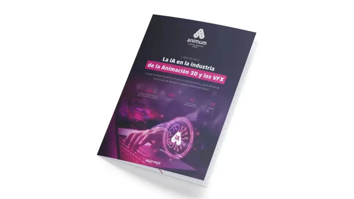 Libro el uso real de inteligencia artificial en la industria de la animación 3D y los VFX