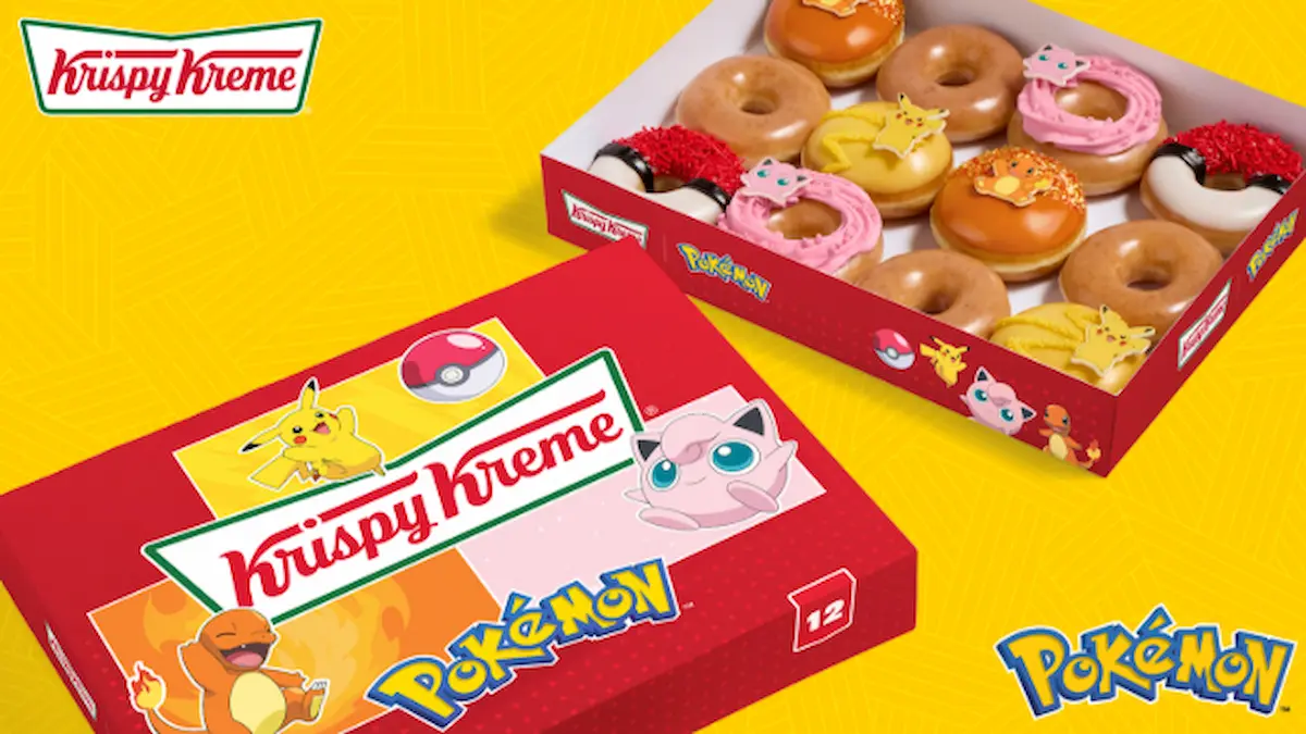 Krispy Kreme lanza una edición especial inspirada en Pokémon