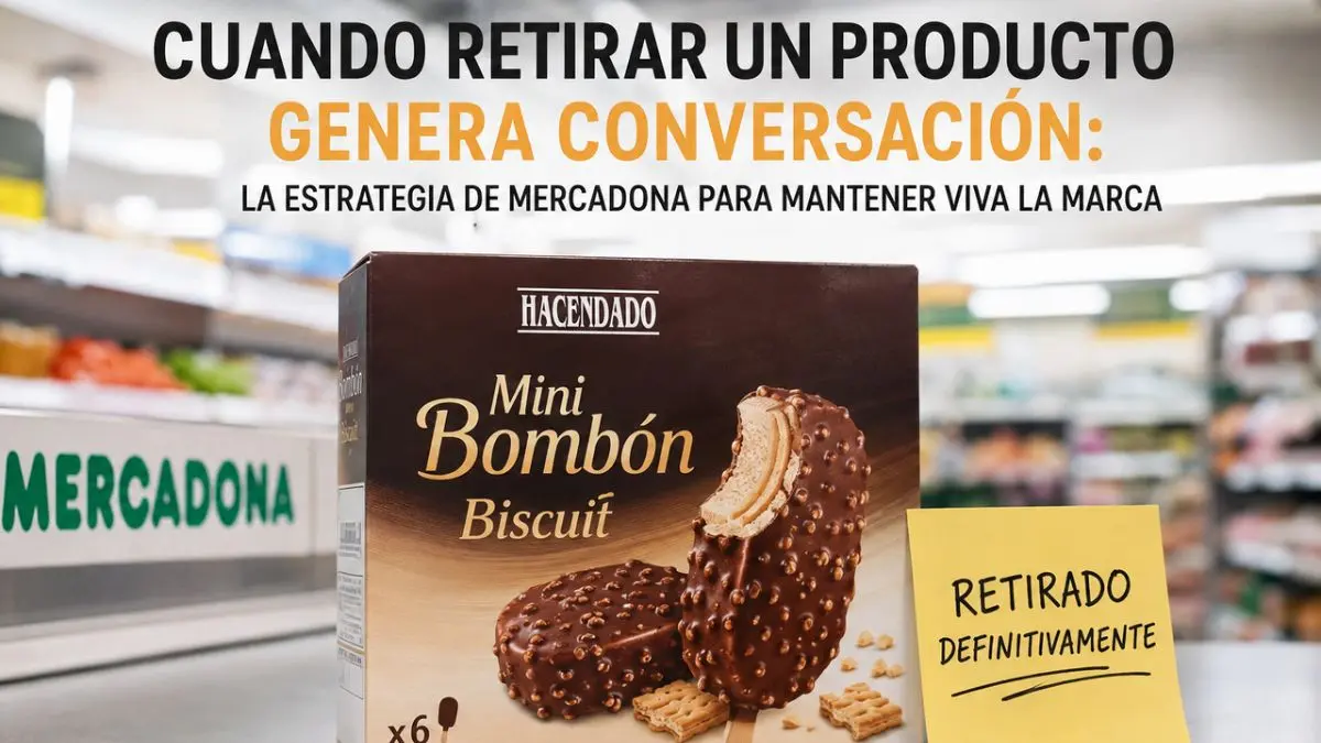 Cuando retirar un producto genera conversación: la estrategia de Mercadona para mantener viva la marca