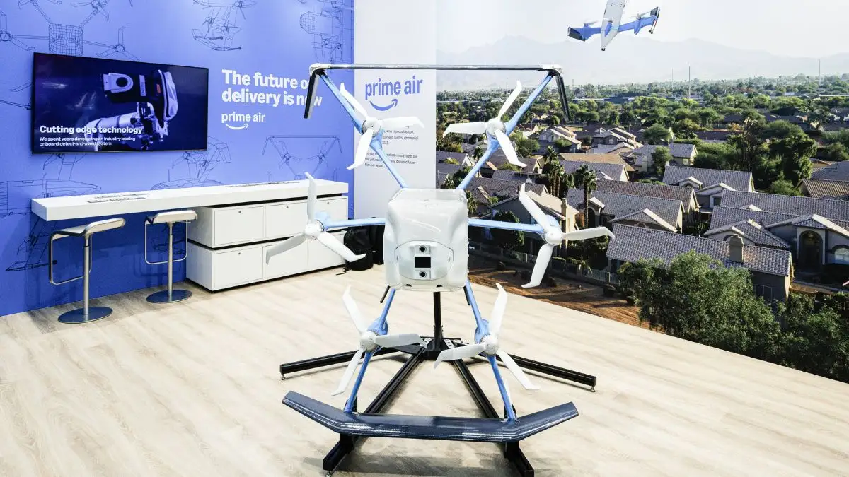 amazon drones entregas