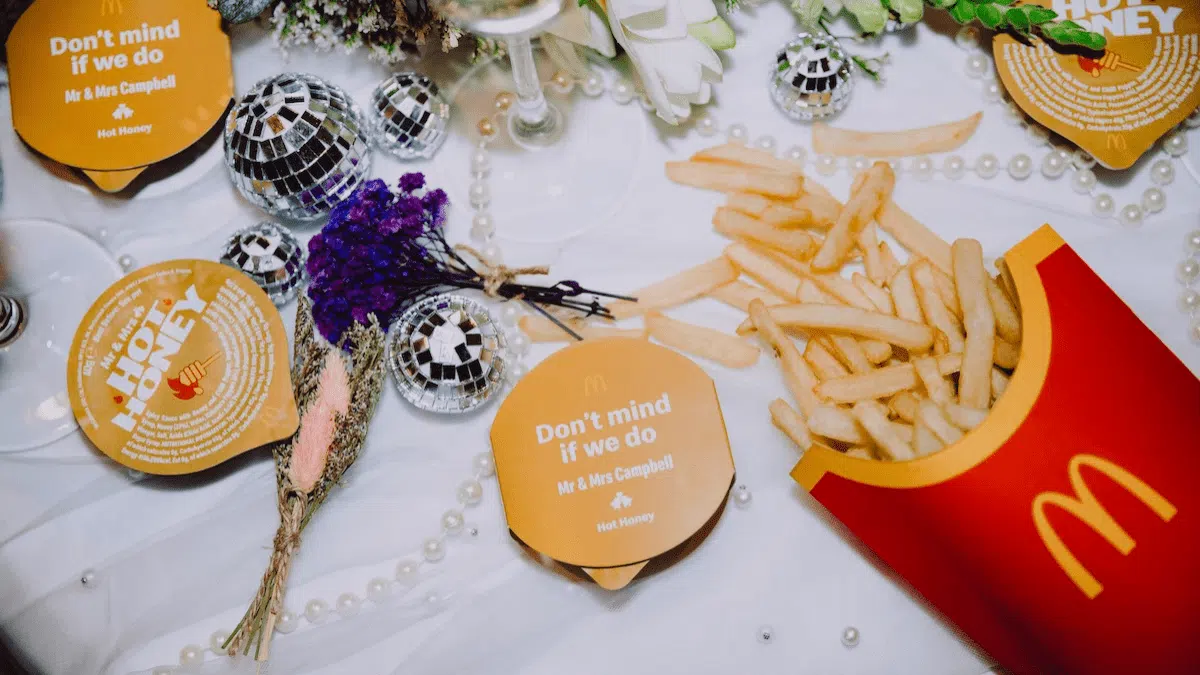 McDonald's Wedding Flavours