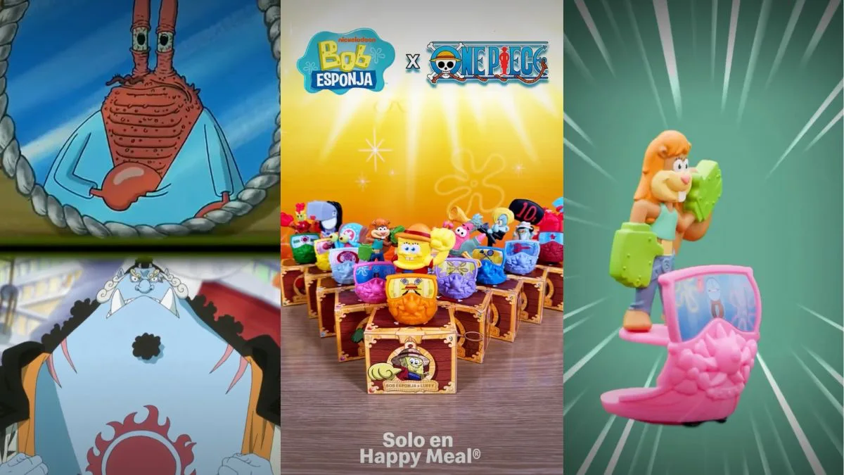 McDonald's Bob Esponja y One Piece