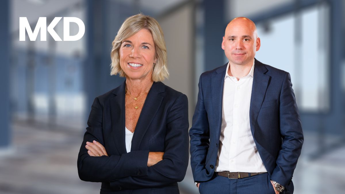 Marco Hernansanz, Vicepresidente Senior del Sur de Europa de Salesforce, y Natalia Escobedo, Country Manager de Salesforce Iberia