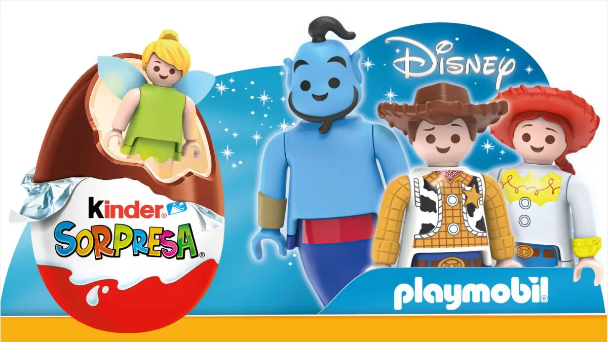 playmobil kinder sorpresa disney