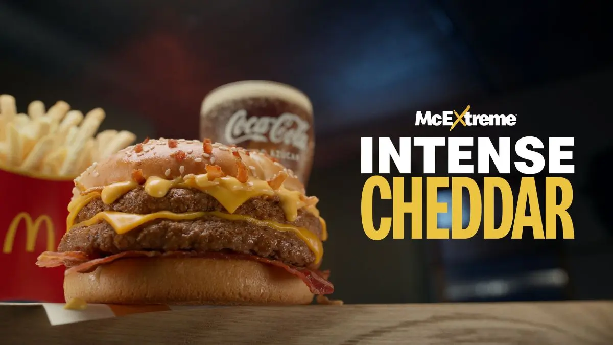 McDonald’s Mc Extreme Intense Cheddar