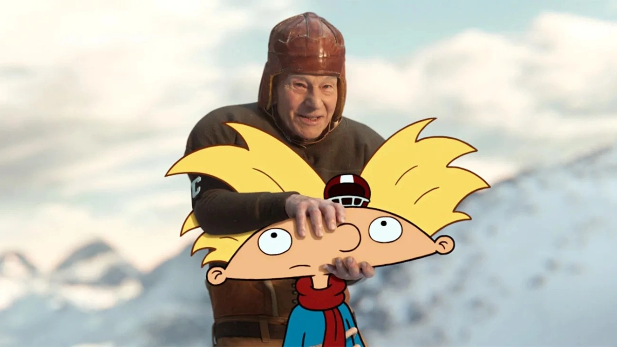 Patrick Stewart anuncios