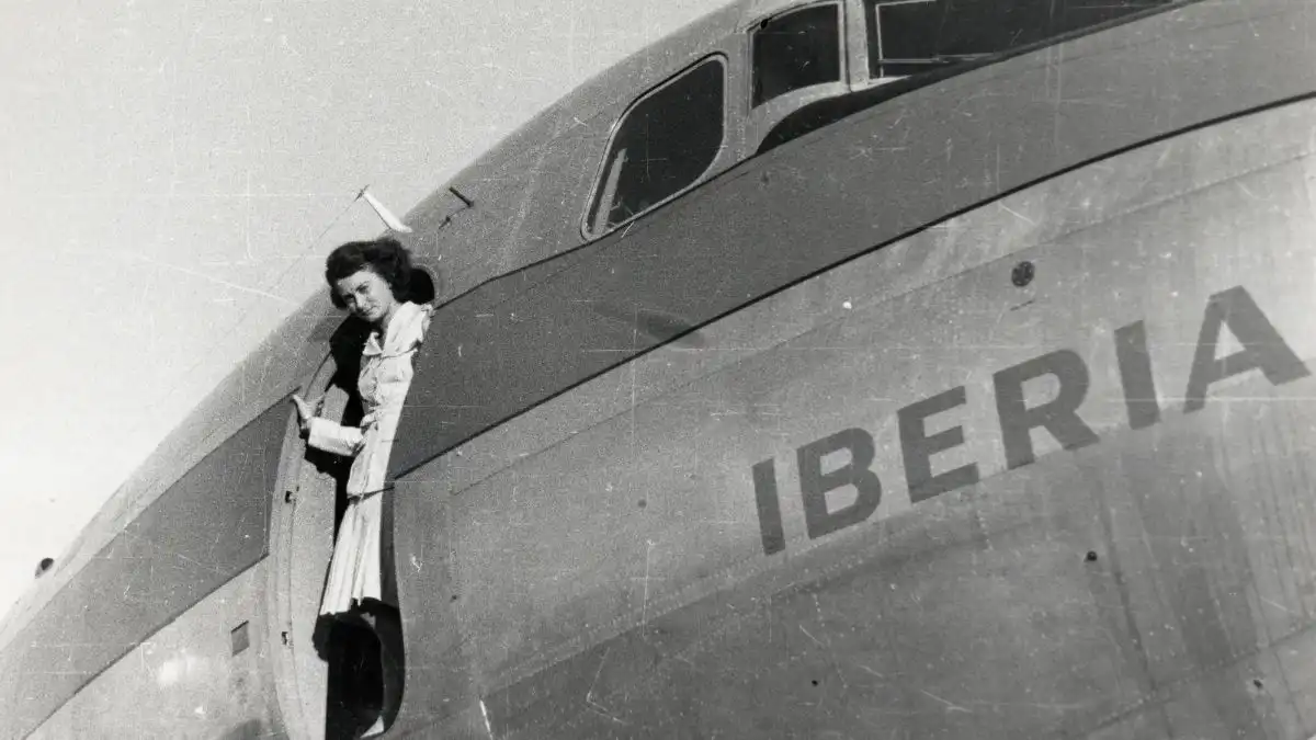 primeras azafatas iberia vuelo 1946